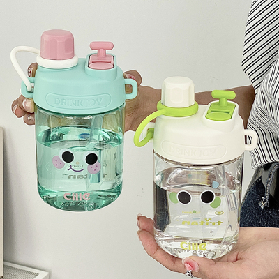 お客様のロゴ 水瓶 かわいい表現 汁 ストローカップ 高い美学的な価値