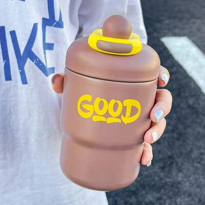 トラベルエージェンシーの必需品 500ml ポータブル ハイビューティ カフェ 隔熱カップ イースター
