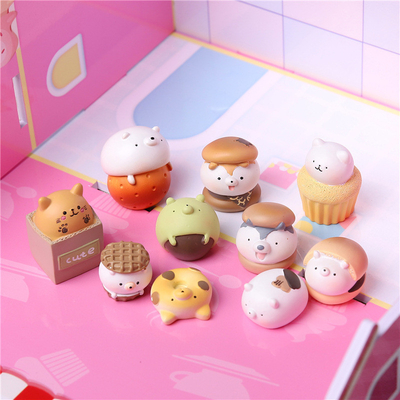 チョワン 手作り 食品 雑貨 食品 ブラインド ボックス デスクトップ 人形 飾り付け