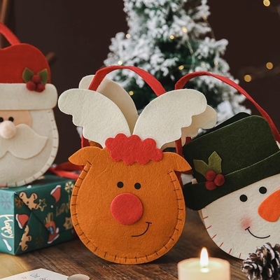 2 カラーグラフィック クリスマスイブ印刷 アップルボックス 従業員のプレゼント用のパッケージボックス
