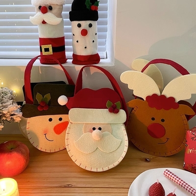2 カラーグラフィック クリスマスイブ印刷 アップルボックス 従業員のプレゼント用のパッケージボックス