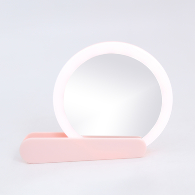 簡単で美しい 携帯式 折りたたむ式 手持ち式 LED メイク鏡 UVプリント