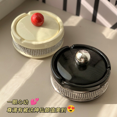 新品 ギフト 高い美感 陶磁灰皿 オフィス クリエイティブ 卓上飾り