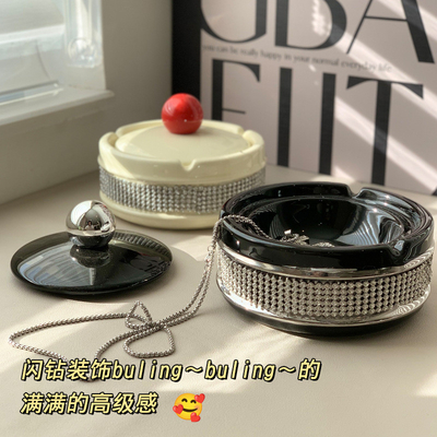 新品 ギフト 高い美感 陶磁灰皿 オフィス クリエイティブ 卓上飾り