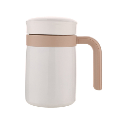 シルクスクリーン印刷 茶と水の分離 隔熱カップ 500ml バレンタインデー