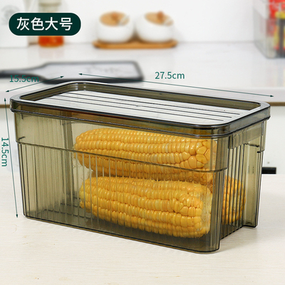 野菜と果物の積み重ねられる貯蔵 軽い高級透明冷蔵庫
