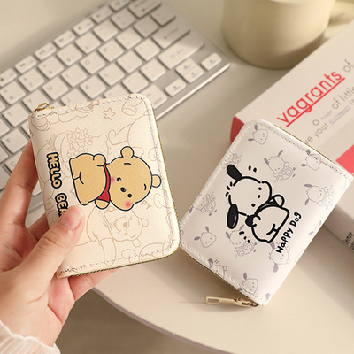 カラーグラフィック 2 カラーアニメ ミニポータブル 収納カード バッグ オフィス用品