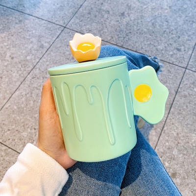高様式 セラミックカップ オフィス製品 シルクスクリーン印刷 従業員の誕生日プレゼント