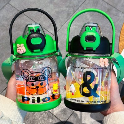 新品 ギフト 彩色印刷 価値のためのグラフィック プラスチックの大きな容量カップ 携帯