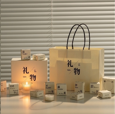 トラベル代理店 ターゲット 白色アロマテラピーキャンドル ギフトボックス ミニキャンドルセット