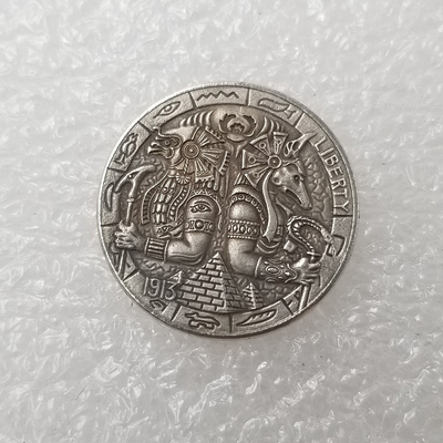 1897年 ヘッド シルバー付コイン モーガンコイン 記念コイン 金属工芸 愛のテーマ