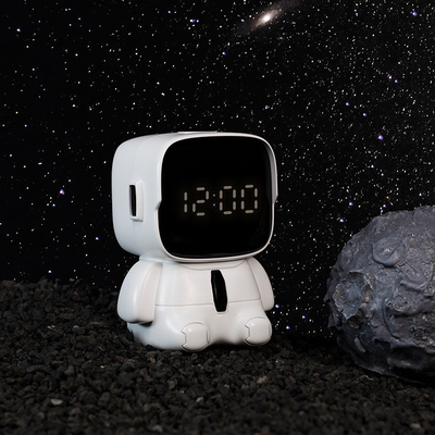 2 カラーグラフィック プリント 可愛い楽しいロボット USB デスクトップ デジタルタイマー 企業向け ギフト