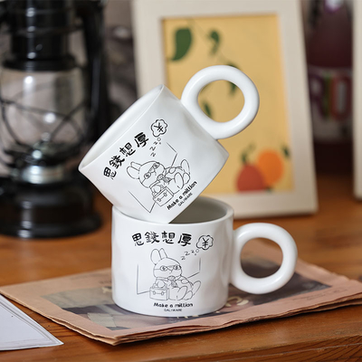 紫外線印刷 シキアン・ワンホウ・マグ 素敵な漫画 陶器用カップ 従業員の福祉プレゼント