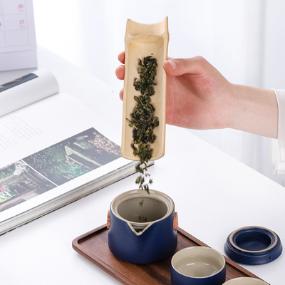 茶の時間をもっと良くする 携帯式黒陶器の 功夫セット