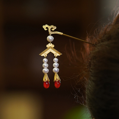 カスタマイズされた色 新品 ギフト スイチャオ・ジアルーイ ヘアピン 925 銀 金 金  ヘアピン ギフトボックス 誕生日 プレゼント