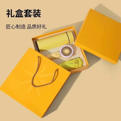 プレゼンテーション ギフト セット ファン 傘 サーモス カップ 夏の活動に最適