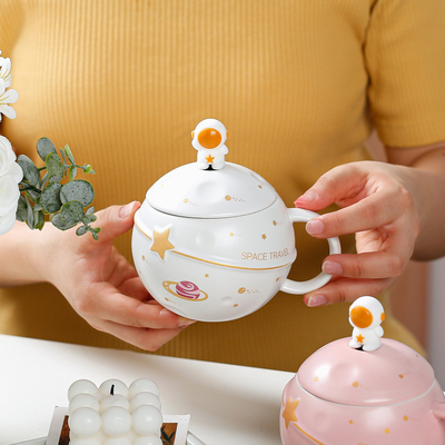 結婚式 祝宴 プレゼント 宇宙飛行士 陶器 カップ