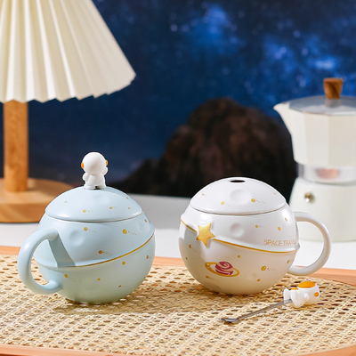結婚式 祝宴 プレゼント 宇宙飛行士 陶器 カップ