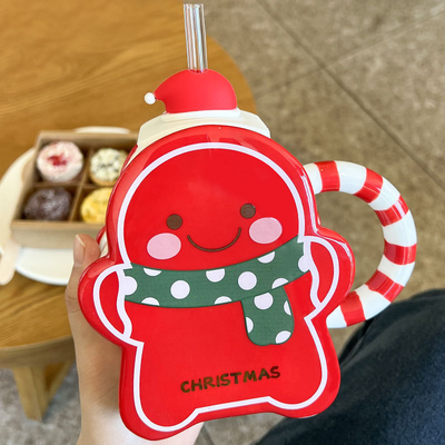 ホテル&amp;リゾート クリスマス ハイビューティ ストローカップ カラフルなグラフィックのスカーフ