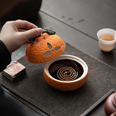 大吉ダリ オレンジ アロマテラピーストーブ 家具やリラックスに必需品