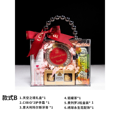 ガラスミラー アクリル記念品セット 女神の日 クリエイティブで美しい記念品
