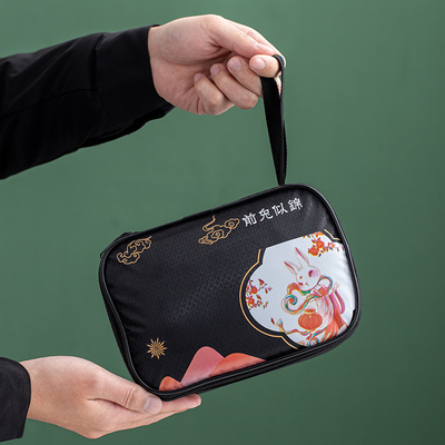 ビジネス ギフト プレゼンテーション プレゼントセット ロゴ付き お茶セット 記念品 携帯バッグ