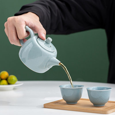 ビジネス ギフト プレゼンテーション プレゼントセット ロゴ付き お茶セット 記念品 携帯バッグ