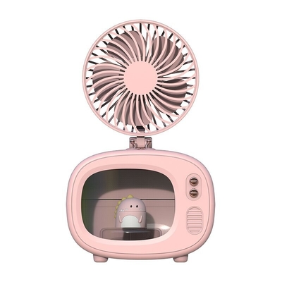 農業のための夏の贈り物 小さな扇風機 テレビ湿気機 多機能で可愛いデザイン