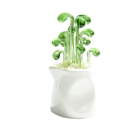 宣伝 飾り ギフト グラス 飾り キュウリ 植物 盆栽 植物