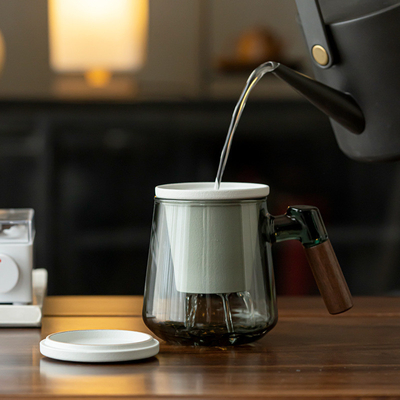 オーダーメイド ロゴ 清川茶杯 ガラス ギフトボックス オフィス用 お茶分離用の新品 ギフト