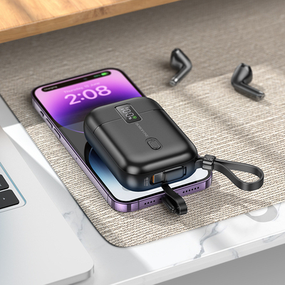 10000mAh パワーバンク ケーブルとモバイル電源と完全に互換性のある オフィス製品