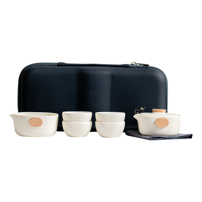 ビジネス お茶 ギフト アーク エクスプレス カップ お茶 セット 1 ポット 3 カップ ポータブル バッグ