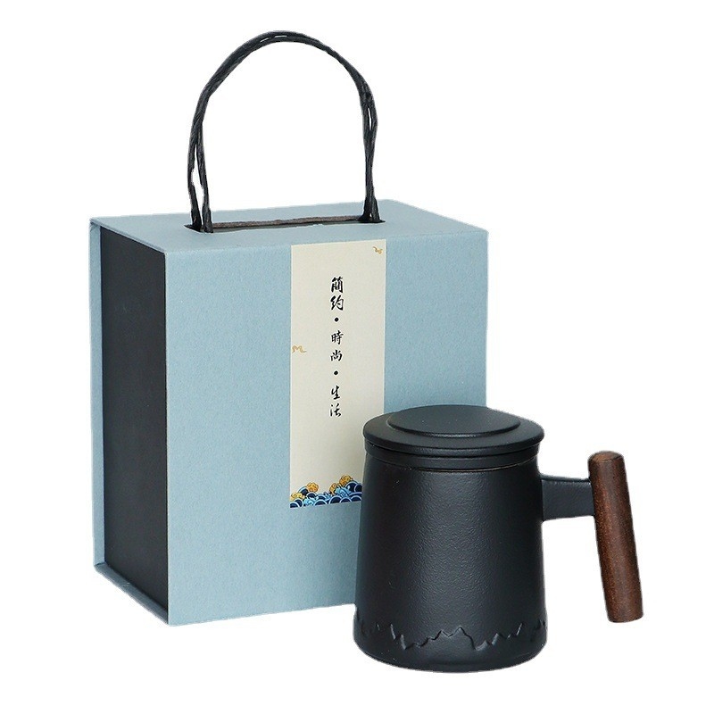 茶杯 醸造 陶磁蓋 ギフトボックス 記念 4月愚か者の日 ギフトとしてセット
