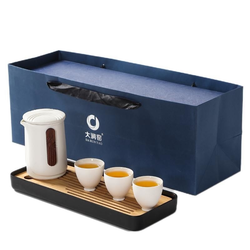 ミニマリストデザイン お茶セット 新品 ビジネスプレゼント ホテル・リゾートでのプレゼント