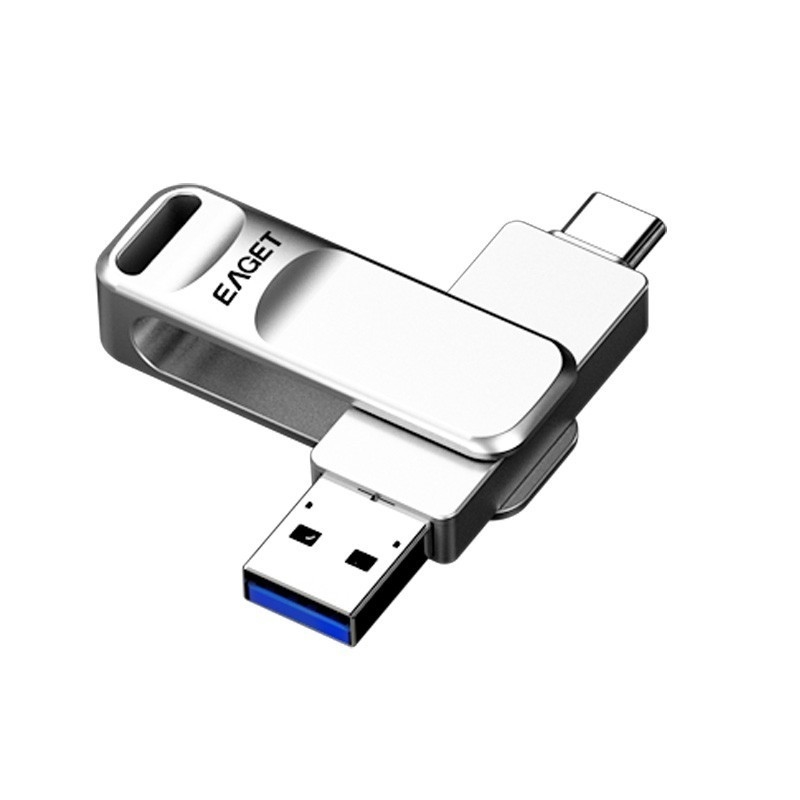 C型USB3.0 双インターフェイスUSBドライブ回転設計